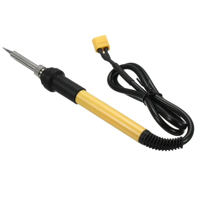 Portable Soldering Iron - Xt60 Connector - Use With 3S 12V Lipo Battery - Perfect For Drones Rc Equipment, Electronics Repair