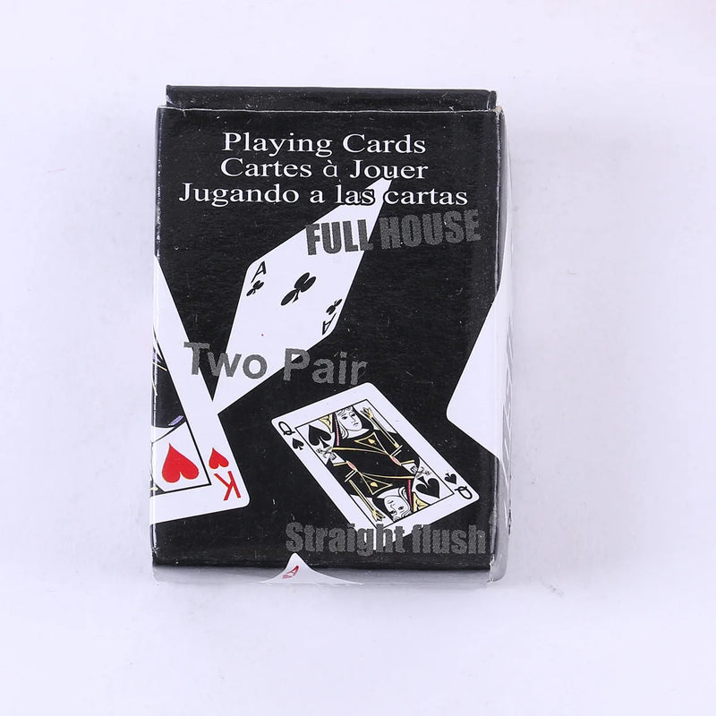 New 1 Piece Mini Cute Poker Cards Playing Game Creative Child Gift Outdoor Climbing Travel Accessories 5.3*3.8cm