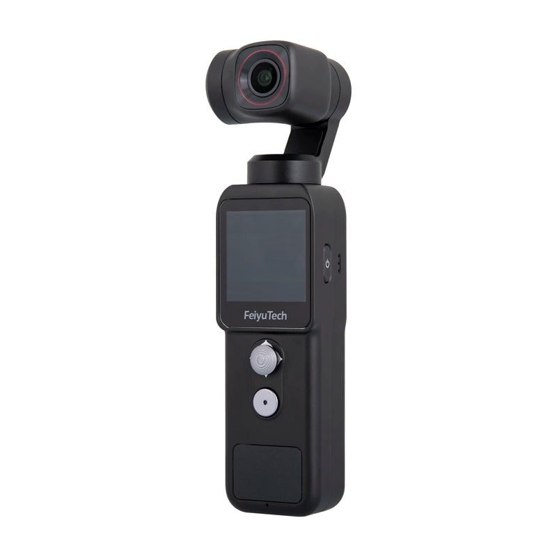 FeiyuTech Feiyu Pocket 2 Handheld 3-Axis Gimbal Stabilized 4K Video Action Camera with Mic 130° View 12MP Photo 4X Zoom