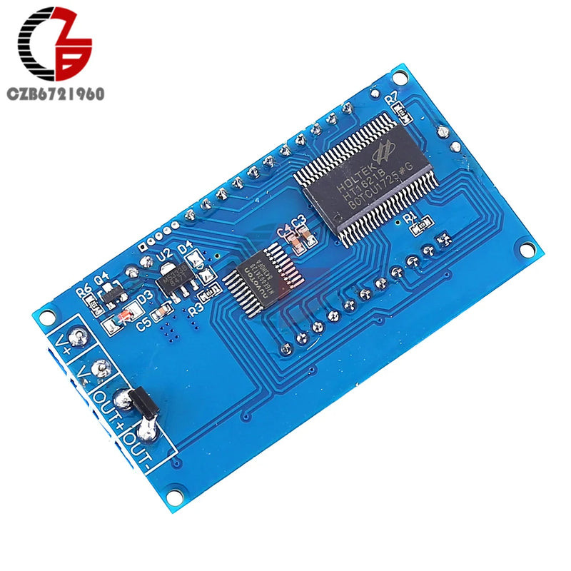 Adjustable PWM Pulse Signal Generator 1CH 1-150KHz 8A Driver Module LCD Frequency Duty Cycle for LED Light Motor Solenoid Valve