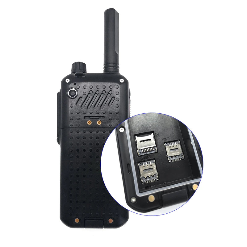 ANYSECU 4G Network Radio A970S Android 9.0 LTE PTT POC Walkie Talkie Mobile Phone Compatible with Zello Real-ptt pocstar