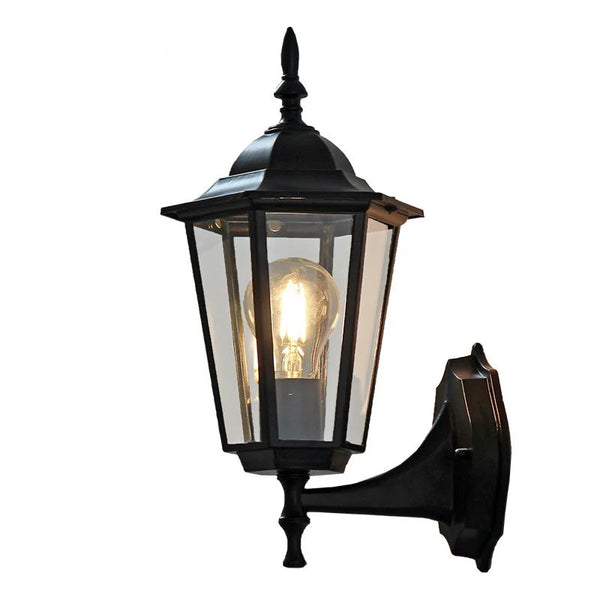 (WECUS) European Style Retro Outdoor Wall Light Balcony Sconce Lamp Waterproof Garden Decoration Outdoor Vintage Porch Lamp