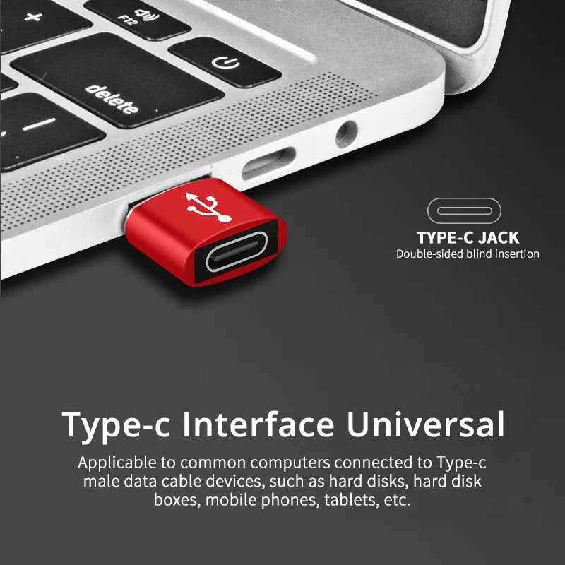 USB Type C Adapter USB 3.0 Type A Male to USB 3.1 Type C Female Converter USB C Charging Data Transfer Adapter for iPhone 12 Pro