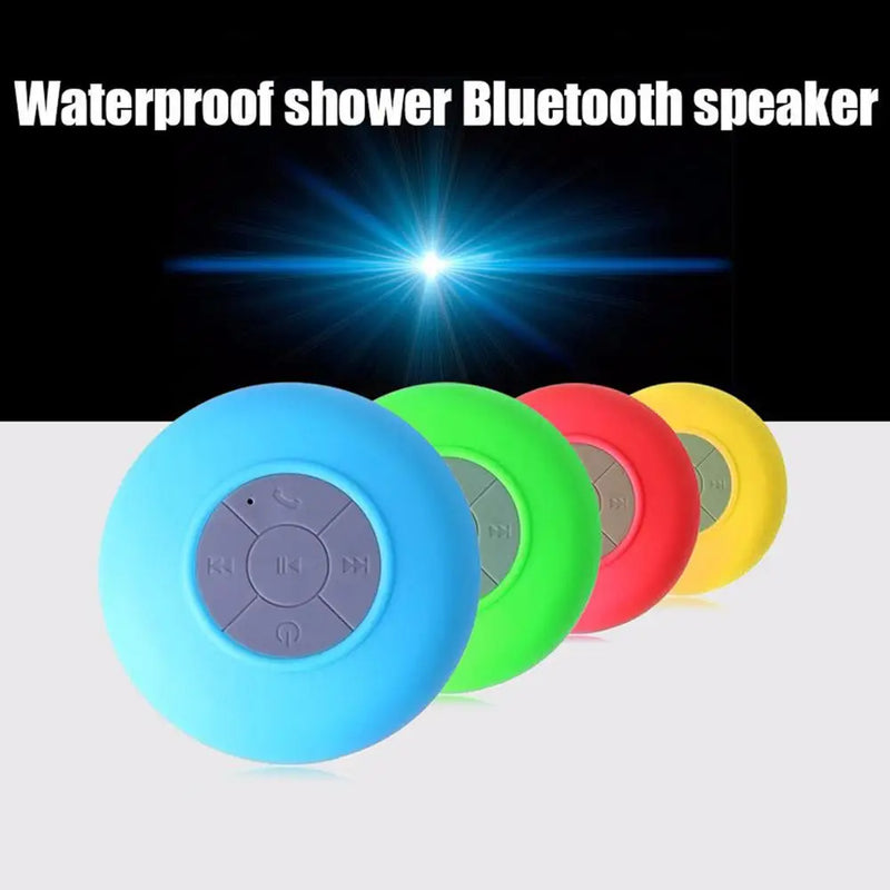 Mini Speaker Portable Waterproof Wireless Handsfree for Showers Bathroom Pool Car Beach Music Loudspeaker With Suction