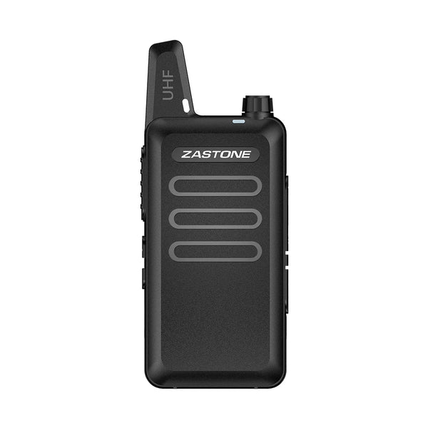 Zastone X6 UHF Walkie Talkie Radio 400-470MHZ Portable Radio Handheld Comunicador Mini Walkie Two Way Radio Ham