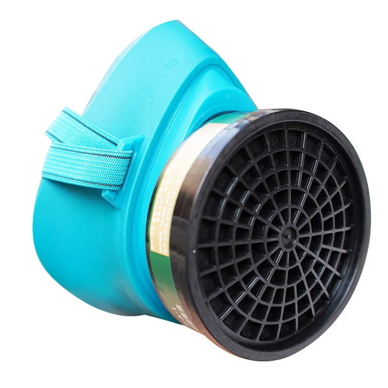 Gas Mask With Filters For Painting Spraying Face Protection Chemical Respirator Anti-Dust Half Facepiece