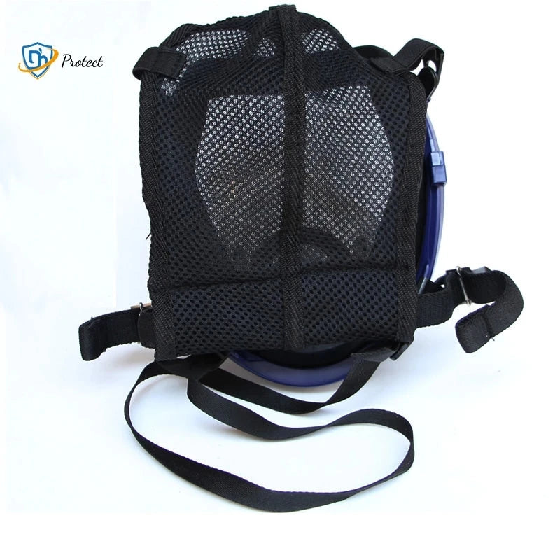 6800 Dust/Gas Mask With Filters Cottons Full Face Respirator For Spray Paint Coating Chemical Industry Welding Anti-Fog Reusable