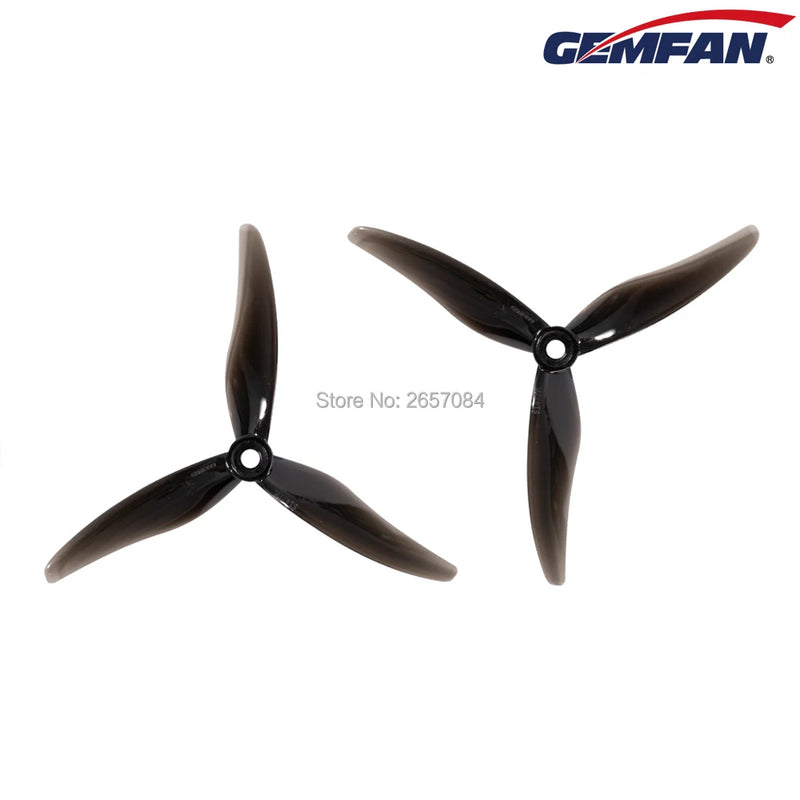 2Pairs/4pcs GEMFAN Hurricane 51477 5.1inch 3-Blade Freestyle Propeller for RC FPV Racing 5inch 4S 6S Drones Nazgu5 LAL5