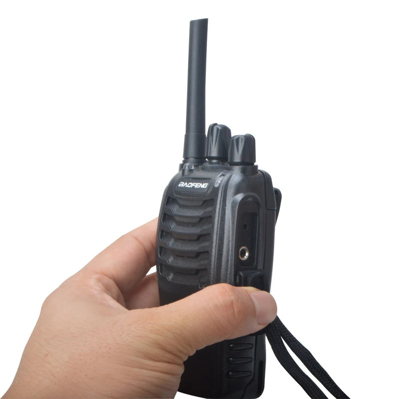 2Pcs/Pack Walkie Talkie Baofeng BF-88E PMR 16Channels 446.00625-446.19375MHz License Free Radio with USB Charger and Earpiece