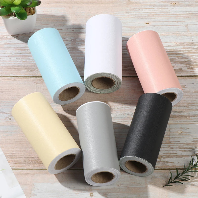 5M Self-adhesive PVC Waterproof Waist Line Wallpaper Living Room Skirting Line Vinyl Decals Baseboard Wall Border Corner Sticker