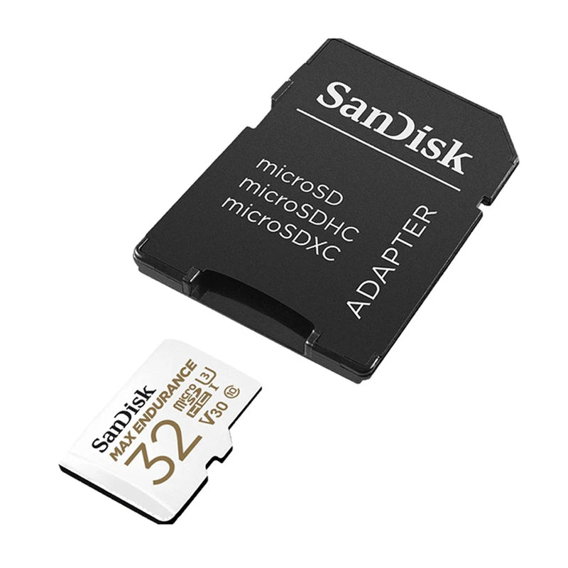 SanDisk HIGH ENDURANCE microSD Memory Card 256GB 128GB 64GB 32GB MAX ENDURANCE TF Card Full HD 4K for action cameras or drones