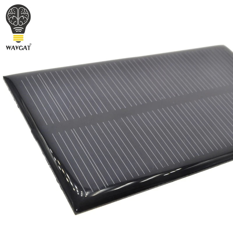 smart electronics Solar Panel 1W 5V electronic DIY Small Solar Panel for Cellular Phone Charger Home Light Toy etc Solar Cell