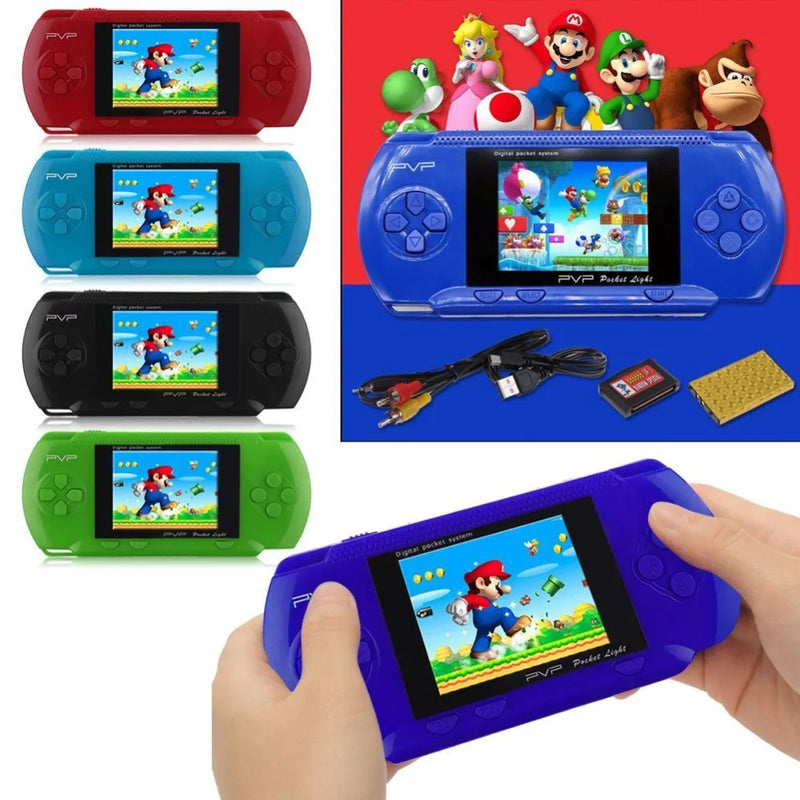 PVP 3000 Handheld Game Player Built-in 89 Games Mini Video Game Console from family childhood guys Game Player