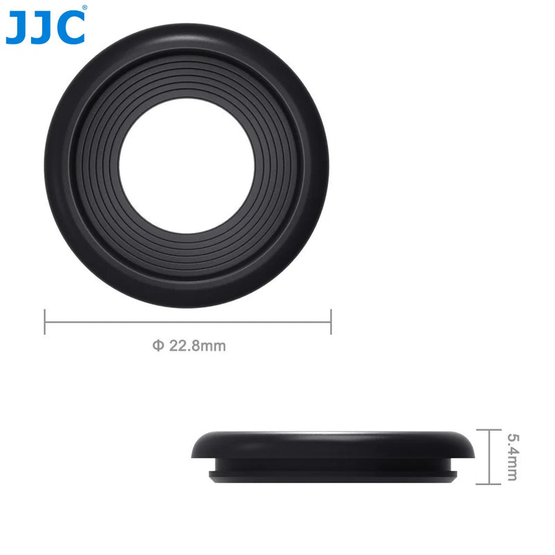 JJC For Fujifilm X-Pro2 Eye Cup 2PCS Soft Silicone Eyepiece Rubber Camera Eyecup Viewfinder