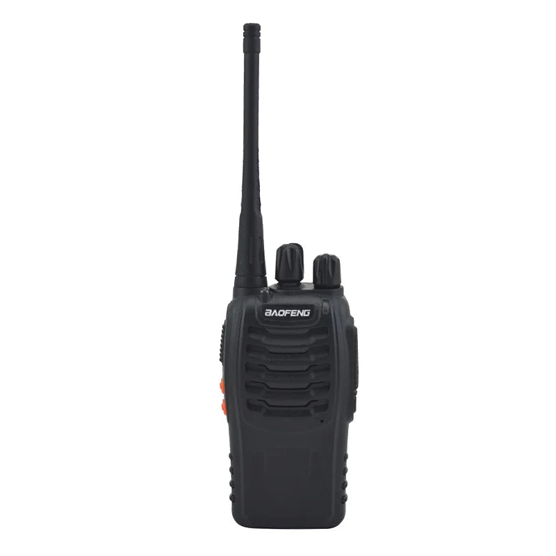 2pcs/lot BAOFENG BF-888S Walkie talkie UHF Two way radio baofeng 888s UHF 400-470MHz 16CH Portable Transceiver with Earpiece