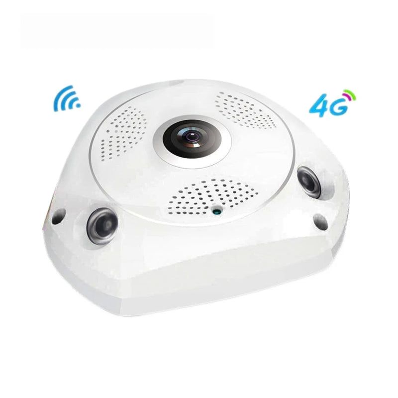 3G/4G Wireless 360 Degree Panoramic Mobile IP Camera with 3MP Alarm VR Camera Surveillance Used as WIFI Hotspots Free APP Alarm