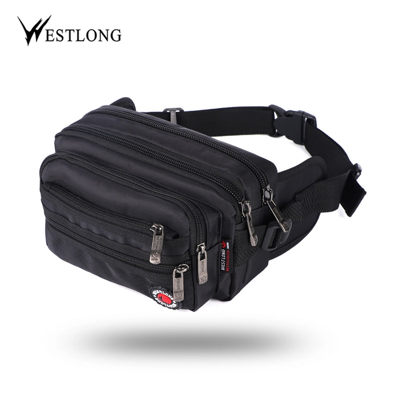 Waist Pack Casual Functional Fashion Men Waterproof Fanny Pack Women Belt Bum Bag Male Phone Wallet Pouch Bags Unisex 98011