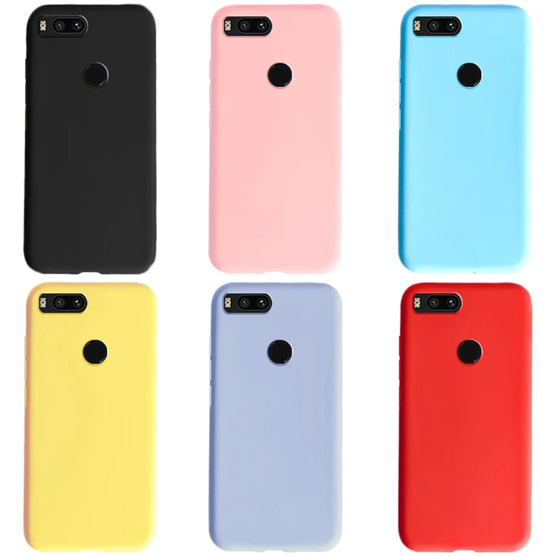 For Xiaomi Mi A1 Mi 5x Case Silicon Soft Matte TPU Phone Cases Back Cover For Xiaomi Mi 5X A1 Mi5X MiA1 Bumper Coque Fundas Capa