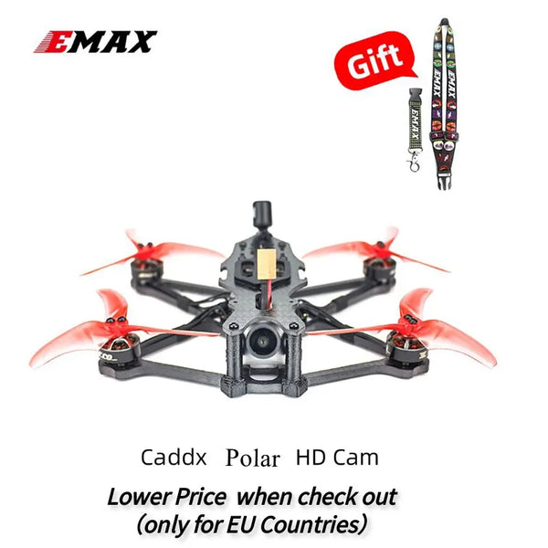 Lower Price When Check Out Emax Official Babyhawk 2 HD 3.5" DJI FPV Racing Drone Caddx Polar HD Cam RC Airplane Quadcopter