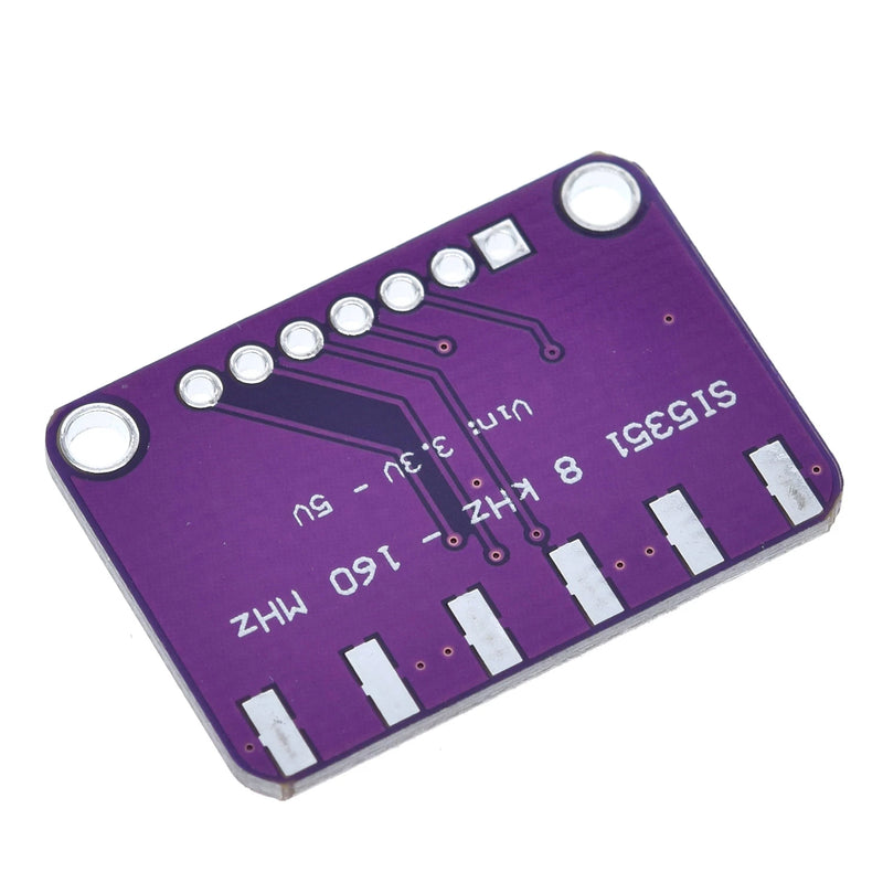 DC 3V-5V CJMCU-5351 Si5351A Si5351 I2C Clock Generator Breakout Board Module Signal Generator Clock 8KHz-160MHz For Arduino