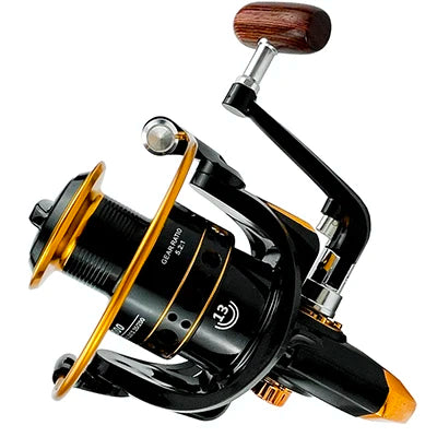 Metal Spool Fishing Reels 5.2:1 High Speed Carp Spinning Reels Saltwater Reel Fishing Accessories