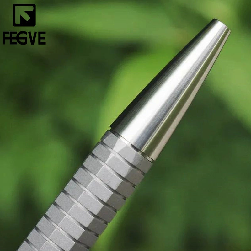 Flesh Eater Figo Ling Long Pagoda Tactical Pen Pure Titanium Alloy Outdoor Self-Defense Wolf Self-Defense Window Breaking Machine Portable Signature Gift