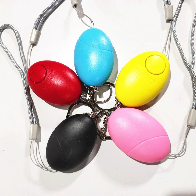 Girl Self-Defense Egg Digital Alarm Self-Defense Night Running Supplies Anti-Grab Student Children Elderly Emergency Alert Device