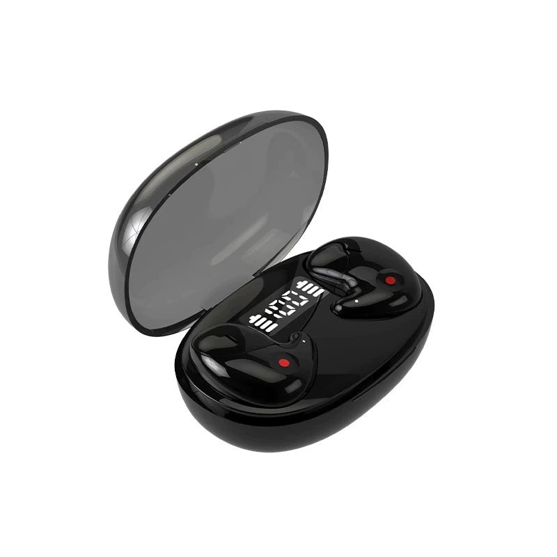 Sleep Mini Wireless Bluetooth Headset Binaural Listening to Songs Ultra-Small Invisible Earbuds Noise Reduction Long-Time Wear No Pain Long Standby