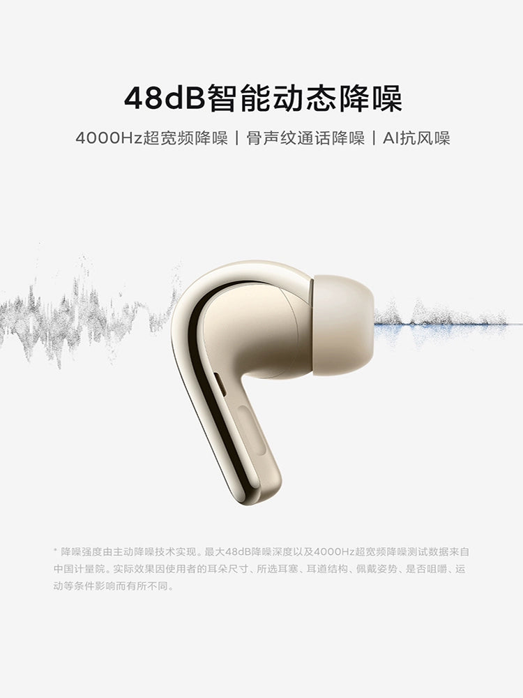 Xiaomi Buds4pro Wireless Bluetooth Headset 48db Active Noise Reduction Independent Space Audio High Fidelity Sound Quality