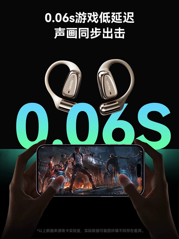 [New Arrival] Nank Naka 00 Pressure Open OE Mix Bluetooth Headset Non in-Ear Gas Conduction Ear Hanging