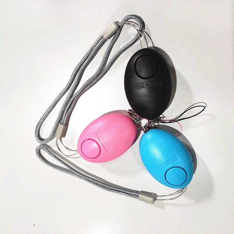 Girl Self-Defense Egg Digital Alarm Self-Defense Night Running Supplies Anti-Grab Student Children Elderly Emergency Alert Device