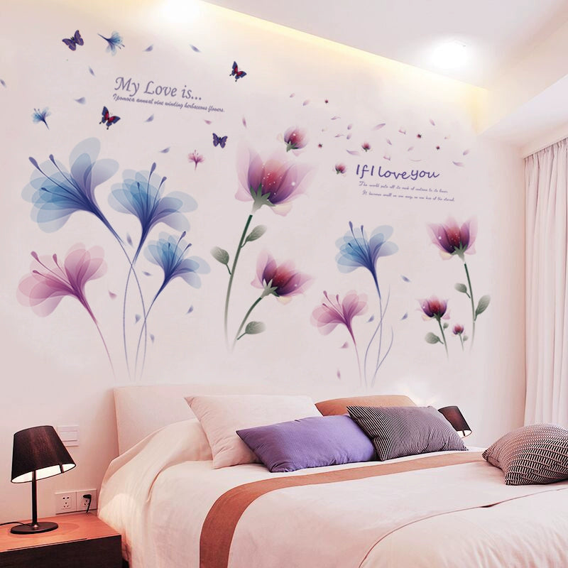 Stereo Cozy Bedroom Room Self-Adhesive Wall Stickers