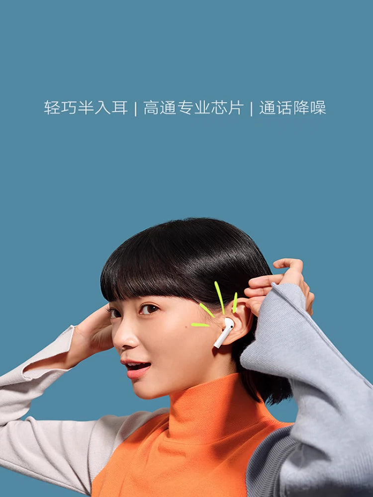 Xiaomi Redmibuds3 Wireless Bluetooth Headset Call Noise Reduction Redmi Headset Xiaomi Official Flagship Store