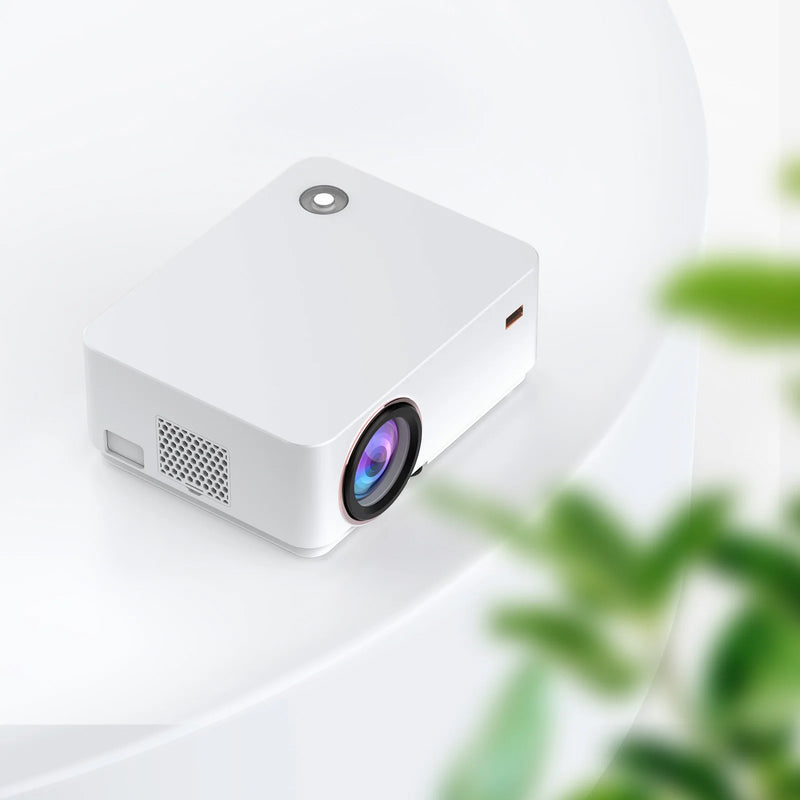 WZATCO New D5 1080P 5G WiFi Android Smart Digital Focus Full HD Projector LED Video Home Theater Cinema Proyector LCD Beamer