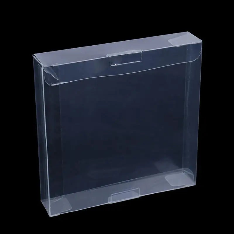 10PCS For Game Boy GB GBA GBC Box Clear Plastic Box Protectors Sleeve Video Game Boxed