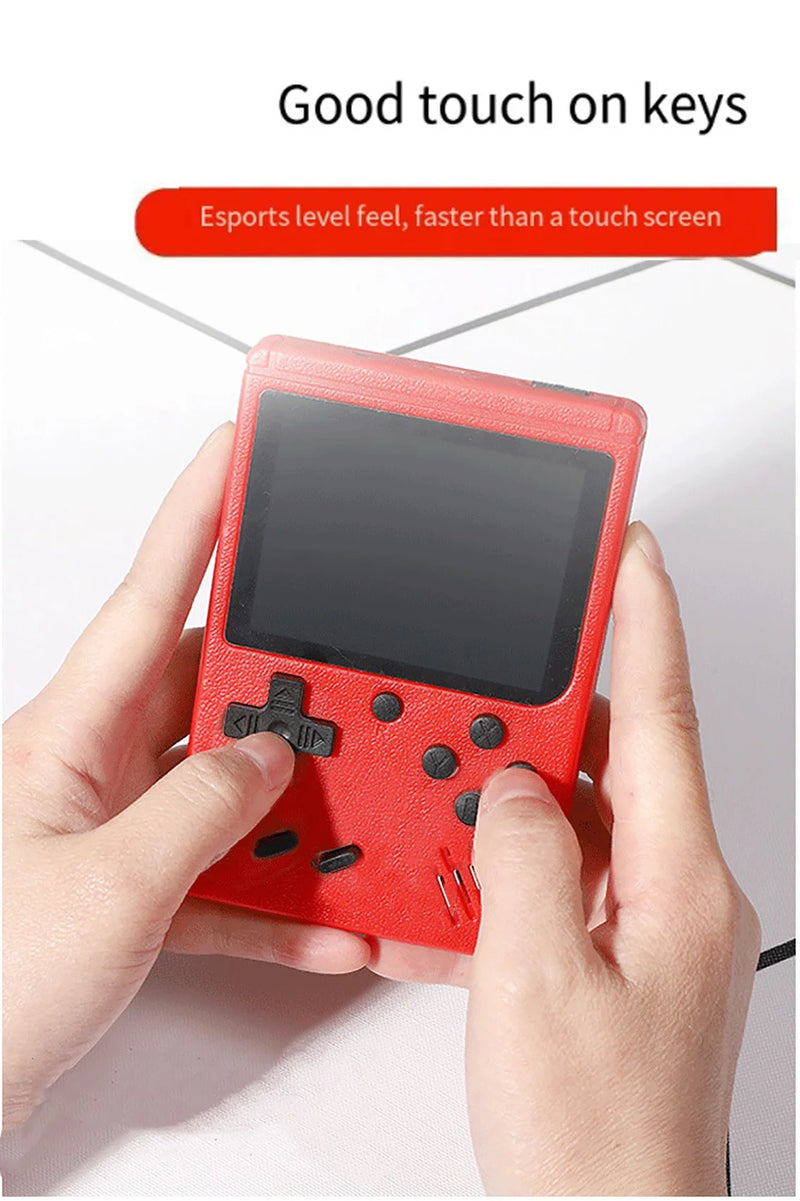 Retro Classic Games Children's Handheld Small Game Console With 400 Game Charging Can Be Connected To The TV