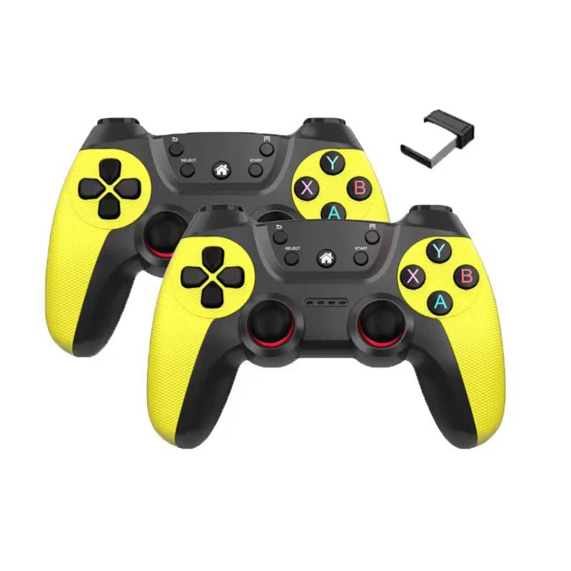 NEW Arrivals Wireless 2.4G Double Game Controller Video Game For Game Box Game Stick PC Smart TV Box 2.4G Gamepad Joystick