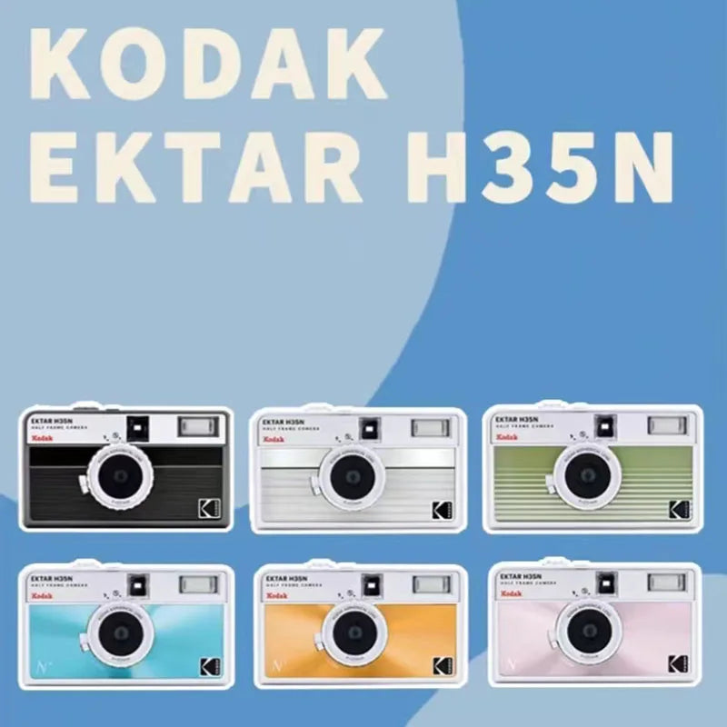 2024 New Kodak 35mm Film Camera KODAK EKTAR H35N Half Frame Camera Reusable Film Camera With Flash Light