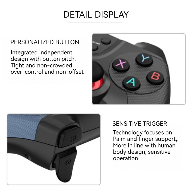 2.4G Game Controller Gamepad Wireless Joystick Joypad With receiver For M8/GD10/X2