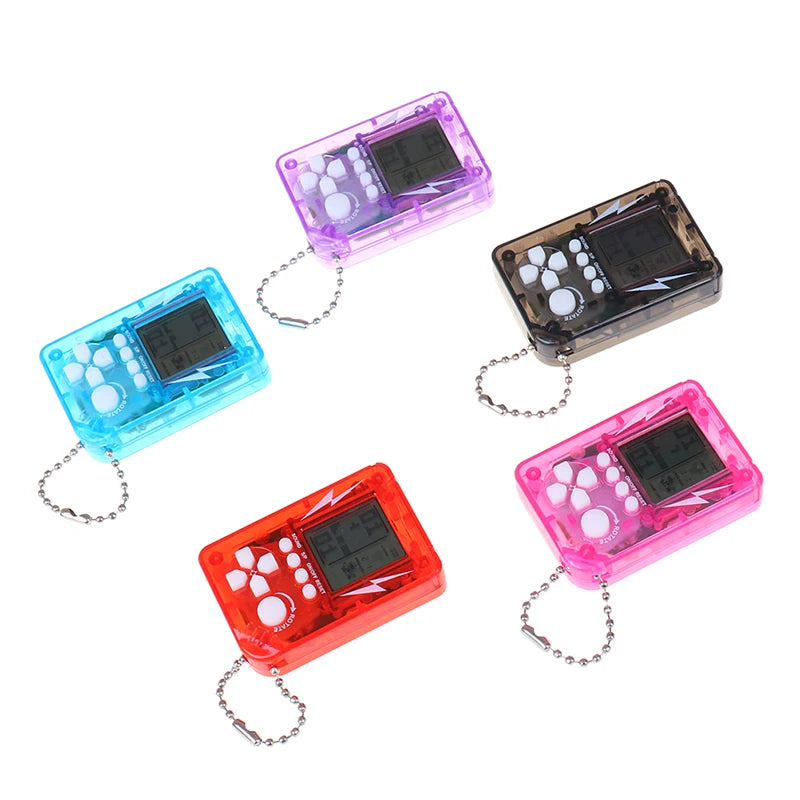 Mini Classic Game Machine Children's Handheld Retro Nostalgic Mini Game Console With Keychain Video Game