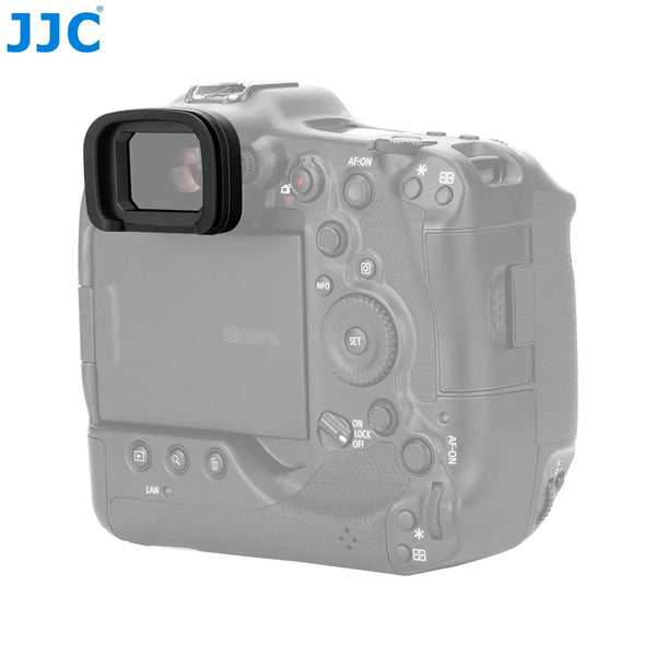 JJC Soft Silicon Eyecup Eyepiece Camera EyeCup Viewfinder for Canon EOS R3 Replaces Canon ER-h Eyecup