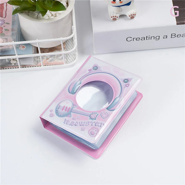 INS Photo Album 3 Inch Holder Collect Book 40 Pockets for Fujifilm Mini 7+/9/8/11/12/90/40/7s/Camera Film Instax Photos Album