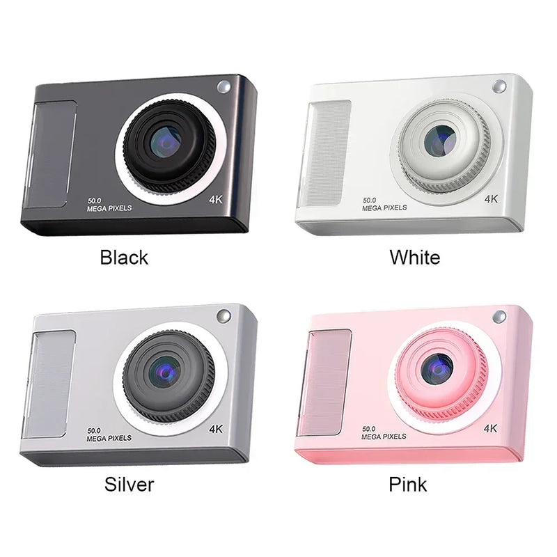 Point and Shoot Camera Anti Card for Boys Girls Children Compact Small Camera HD 1080P 48MP Dual Lens Digital Shake Support 32GB