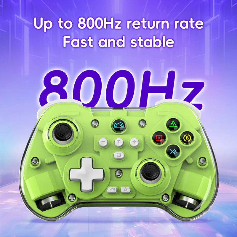 Bluetooth Controller Gamepad for Nintendo Switch/Android/iPhone/PC Hall Effect Joysticks Trigger Wireless Gaming console Handle