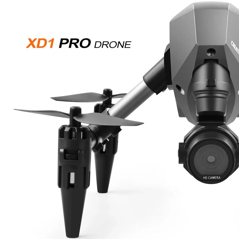 New XD1 Pro Mini Drone 4K/8K Dual Camera HD aerial photography Four Axis Dron Optical Flow Fixed Height Alloy Drones Toy