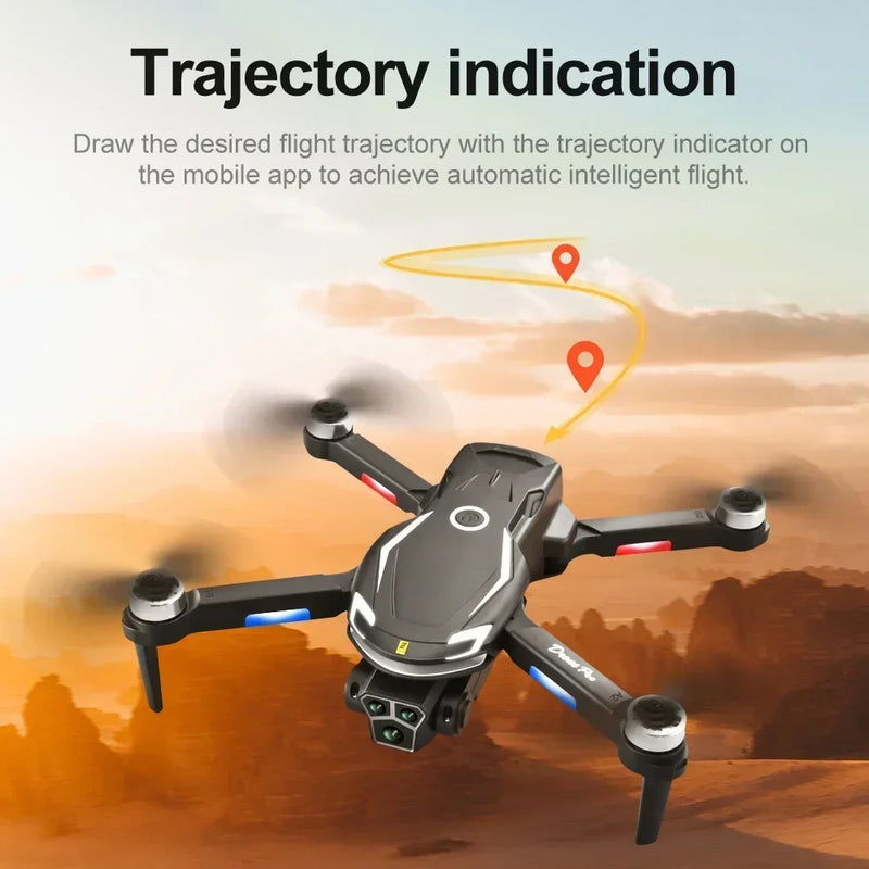 V888 Drone 8K 5G HD Triple Camera Optical Flow Positioning Obstacle Avoidance Photography RC Toys Quadcopter 10000M Upgrade V88