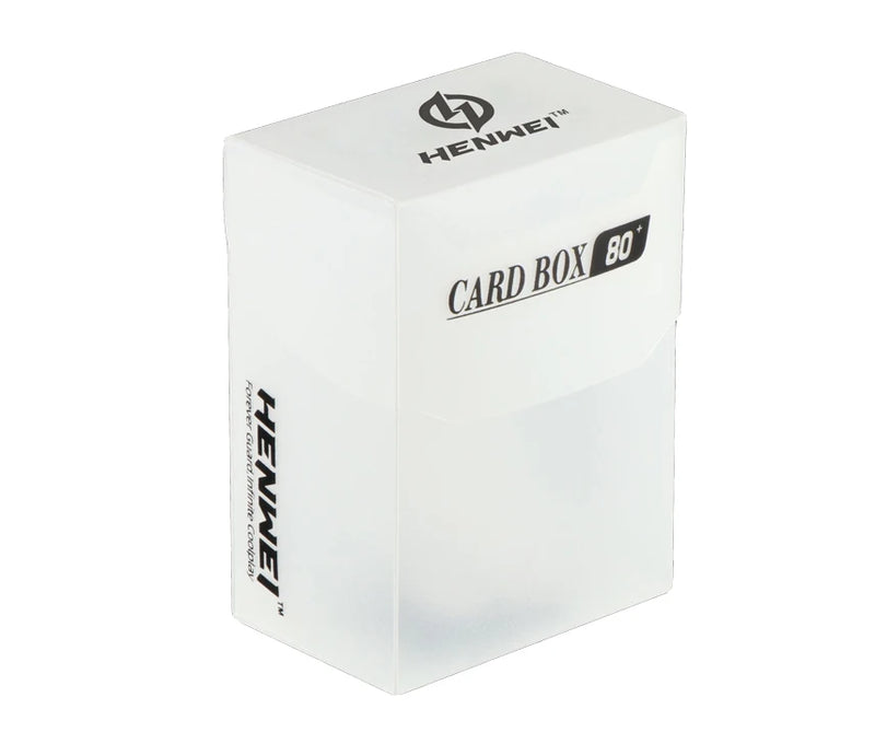 PP Material Portable 80+Card Deck Box Many Color TCG OCG Cards Case for Magic/YGO/Gathering PP Storage