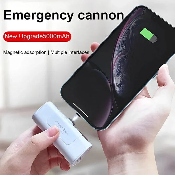 Portable Mini Power Bank for Iphone Samsung Huawei Motorola Cell Phone Portable Battery Pack Mini Power Banks