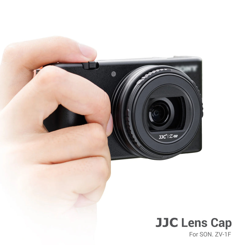 JJC camera Lens Cap Protection Cover Lens specially for Sony ZV-1F camera compatible with JJC φ40.5mm filters