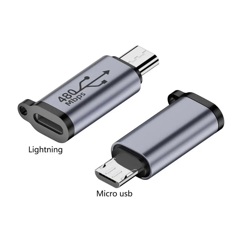 USB Type-C Adapter Micro USB Adapter Mini USB Micro/IOS USB C To USB Adapter Mini Fast Charging IOS To Type-C Converter